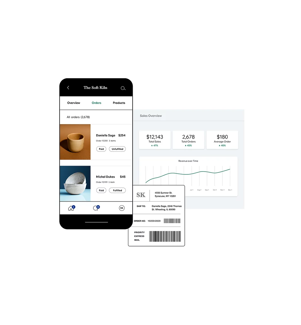 Monthly Website Report Preview